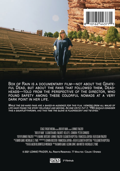 Box of Rain (MOD) (DVD Movie) - back cover art