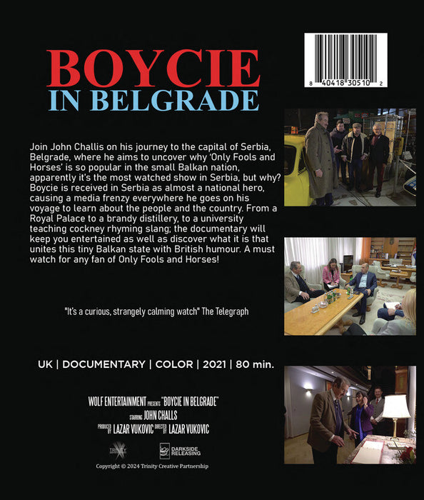 Boycie in Belgrade (MOD) (BluRay Movie) - back cover art