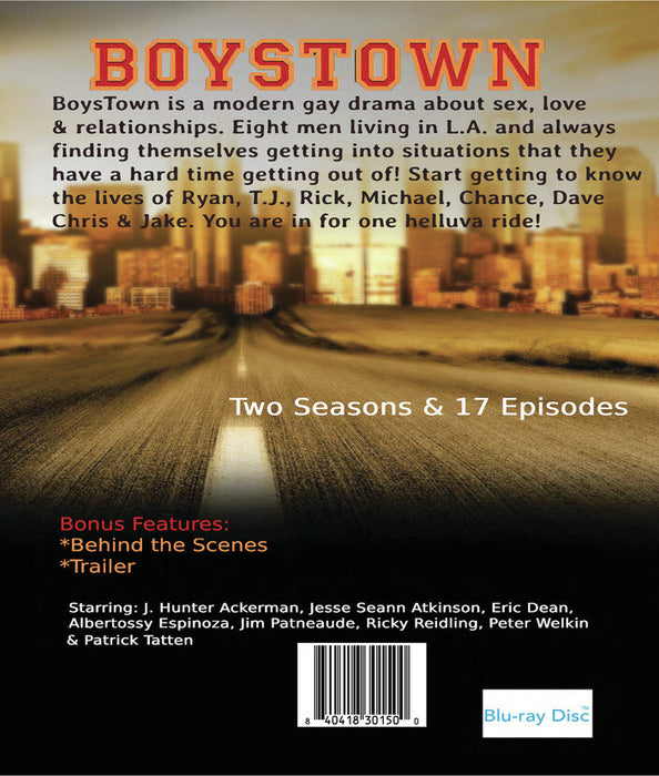 BoysTown: The Complete Series (MOD) (BluRay Movie) - back cover art