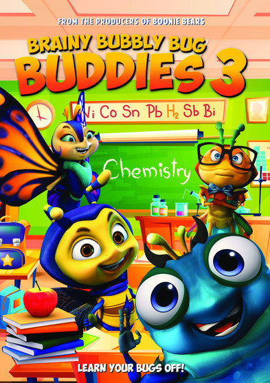 Brainy Bubbly Bug Buddies 3 (MOD) (DVD Movie) - movie cover art