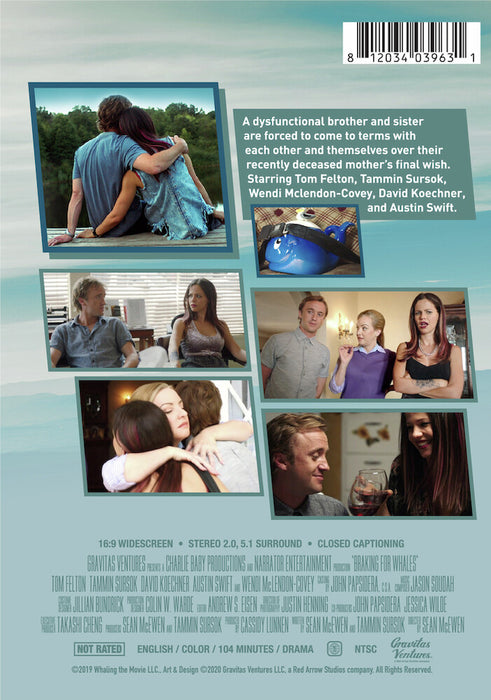 Braking for Whales (MOD) (DVD Movie) - back cover art