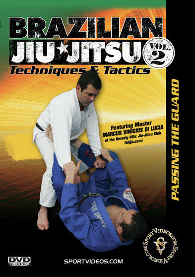 Brazilian Jiu-Jitsu Techniques and Tactics Vol. 2: Passing the Guard (MOD) (DVD Movie) - movie cover art