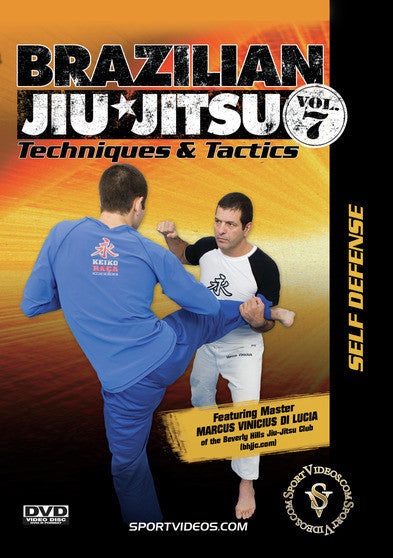 Brazilian Jiu-Jitsu Techniques and Tactics Vol. 7: Self Defense (MOD) (DVD Movie) - movie cover art