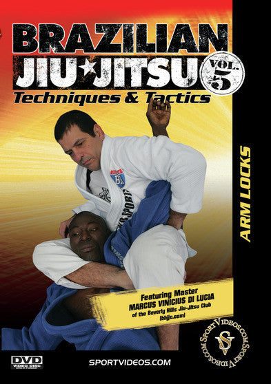 Brazilian Jiu-Jitsu Techniques and Tactics Vol. 5: Arm Locks (MOD) (DVD Movie) - movie cover art
