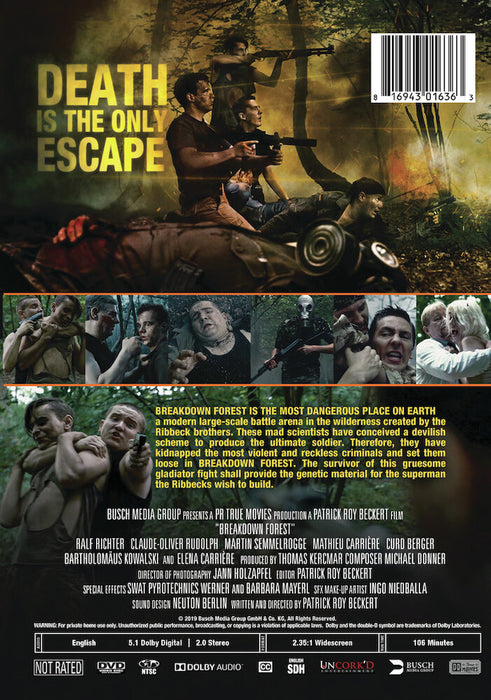 Breakdown Forest (MOD) (DVD Movie) - back cover art