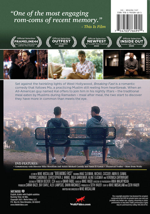 Breaking Fast (MOD) (DVD Movie) - back cover art