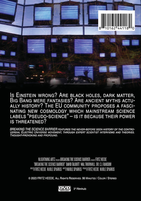 Breaking The Science Barrier (MOD) (DVD Movie) - back cover art