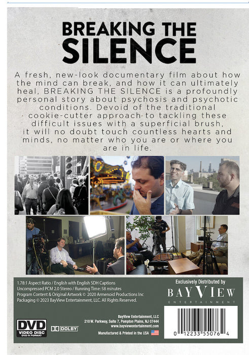 Breaking The Silence (MOD) (DVD Movie) - back cover art