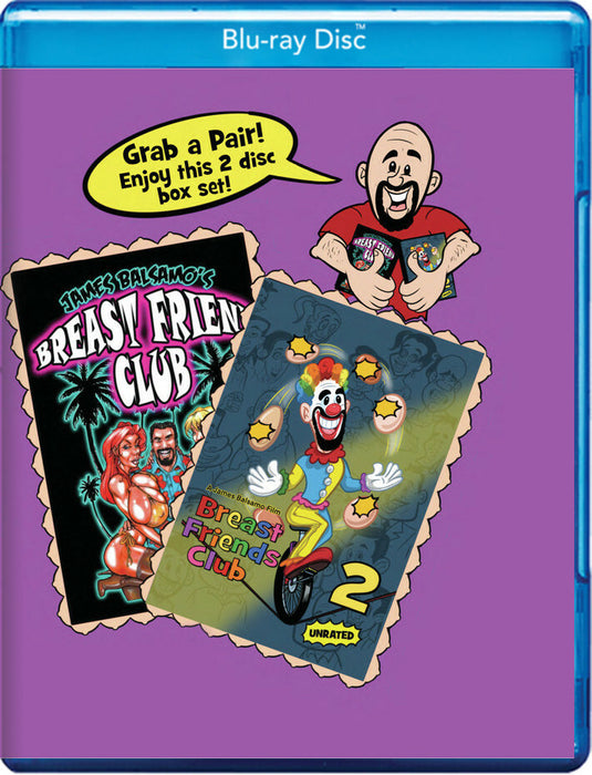 Breast Friends Club 1 & 2 Sexy Set! (MOD) (BluRay Movie) - movie cover art
