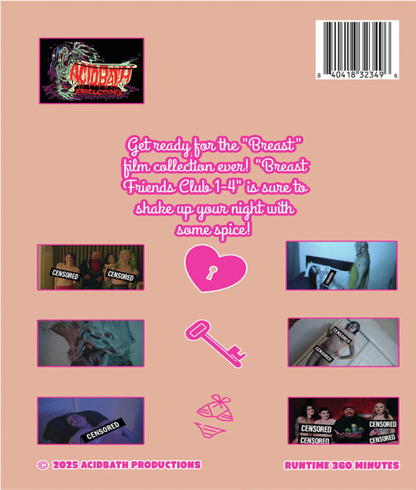 Breast Friends Club 1-4 (MOD) (BluRay Movie) - back cover art