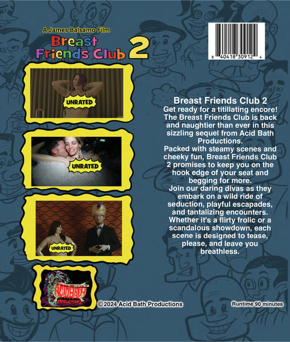 Breast Friends Club 2 (MOD) (BluRay Movie) - back cover art