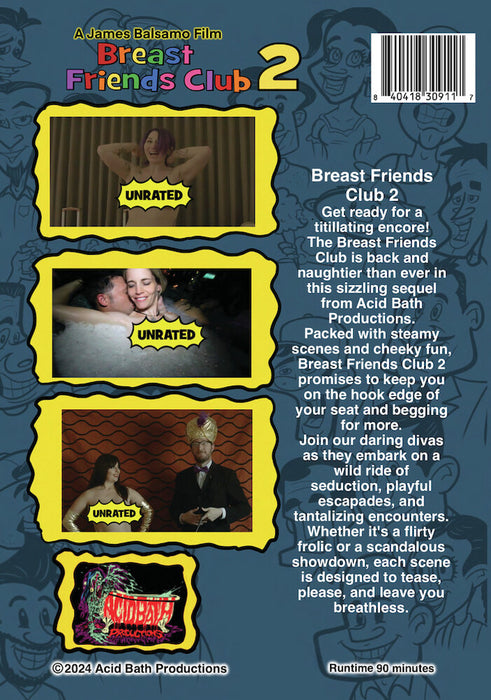 Breast Friends Club 2 (MOD) (DVD Movie) - back cover art