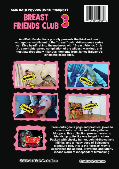 Breast Friends Club 3 (MOD) (DVD Movie) - back cover art