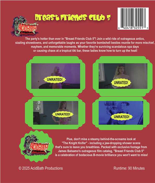 Breast Friends Club 5 (MOD) (BluRay Movie) - back cover art