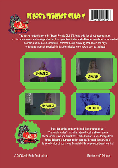 Breast Friends Club 5 (MOD) (DVD Movie) - back cover art