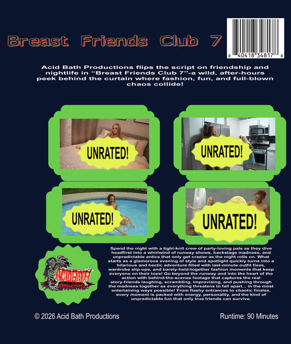 Breast Friends Club 7 (MOD) (BluRay Movie) - back cover art