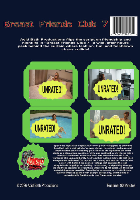 Breast Friends Club 7 (MOD) (DVD Movie) - back cover art