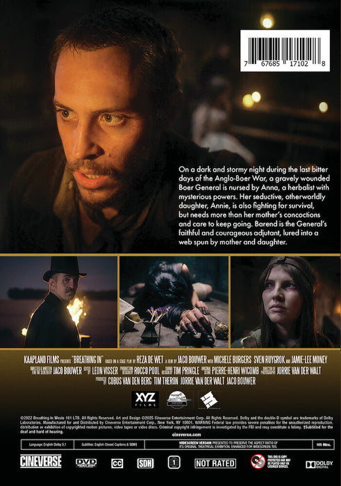 Breathing In (MOD) (DVD Movie) - back cover art