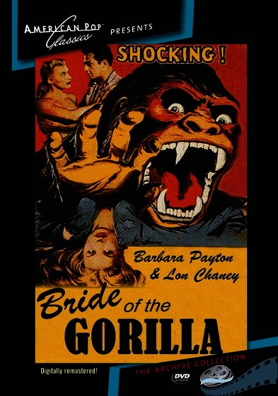 Bride of the Gorilla (MOD) (DVD Movie) - movie cover art