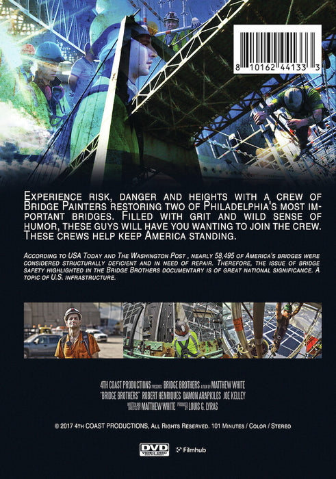 Bridge Brothers (MOD) (DVD Movie) - back cover art