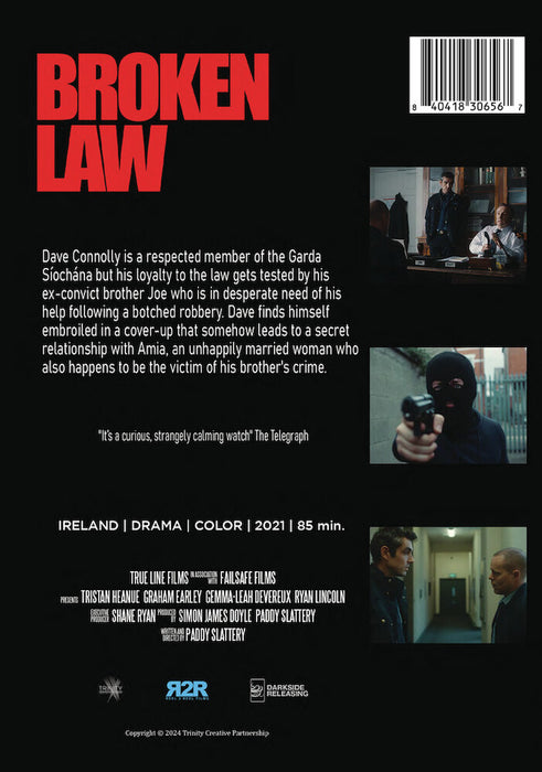 Broken Law (MOD) (DVD Movie) - back cover art