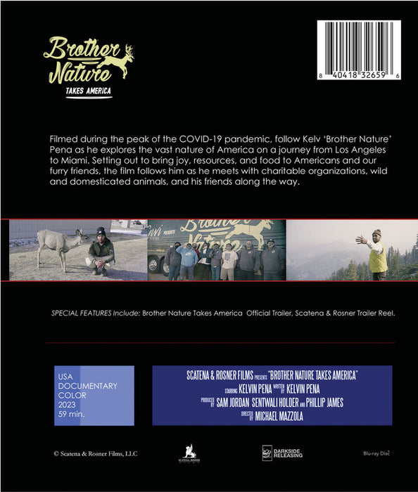 Brother Nature Takes America (MOD) (BluRay Movie) - back cover art