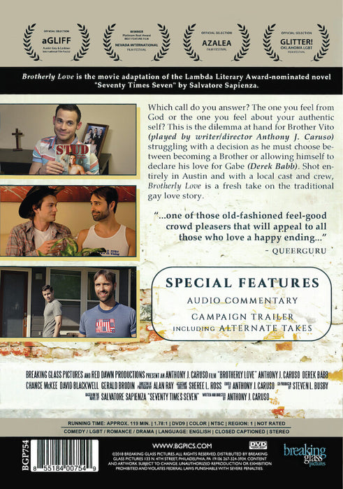 Brotherly Love (MOD) (DVD Movie) - back cover art