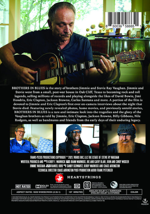 Brothers in Blues (MOD) (BluRay Movie) - back cover art
