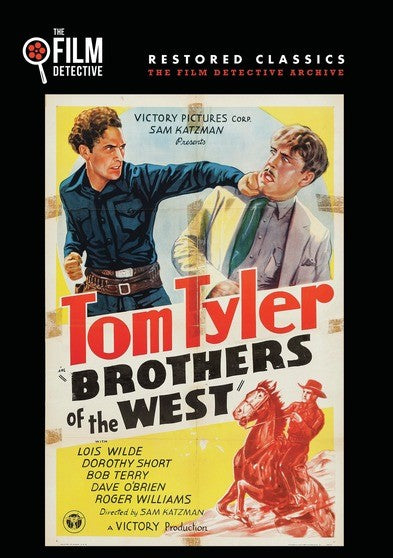 Brothers of the West (The Film Detective Restored Version) (MOD) (DVD Movie) - movie cover art