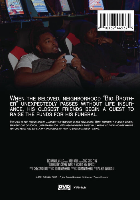 Bruh Bruh (MOD) (DVD Movie) - back cover art