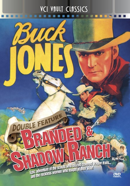 Buck Jones Western Double Feature Vol 1 (Branded & Shadow R(Branded/Shadow Ranch) (MOD) (DVD Movie) - movie cover art
