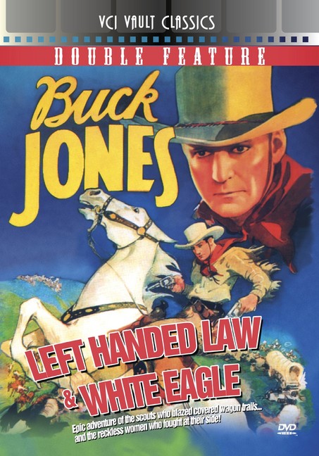 Buck Jones Western Double Feature Vol 2 (Left-Handed Law &Left-Handed Law/White Eagl (MOD) (DVD Movie) - movie cover art