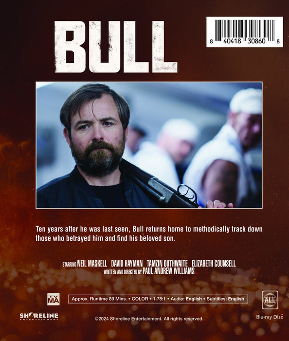 Bull (MOD) (BluRay Movie) - back cover art