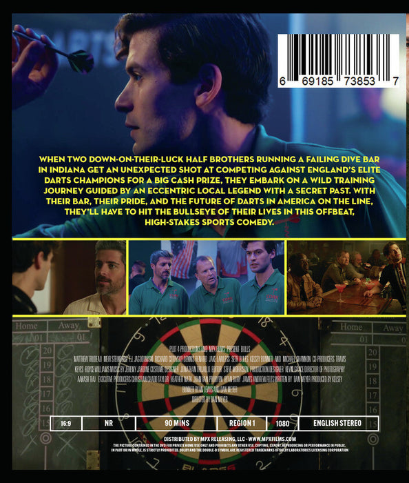 Bulls (MOD) (BluRay Movie) - back cover art