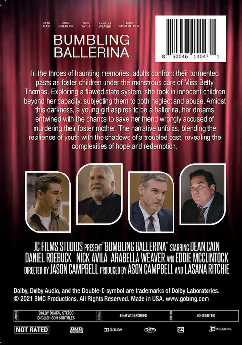 Bumbling Ballerina (MOD) (DVD Movie) - back cover art