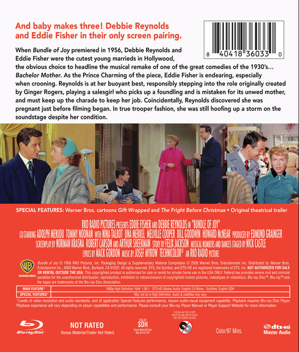 Bundle of Joy (MOD) (BluRay Movie) - back cover art