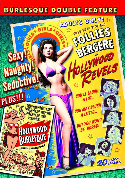 Burlesque Double Feature: Hollywood Burlesque (1949) / Hollywood Revels (1946) (MOD) (DVD Movie) - movie cover art