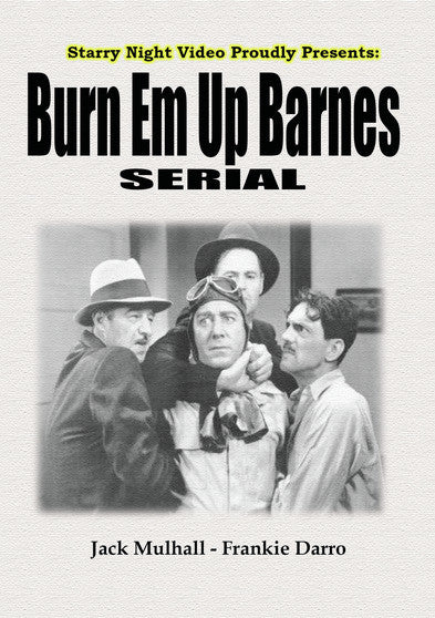 Burn Em Up Barnes (MOD) (DVD Movie) - movie cover art