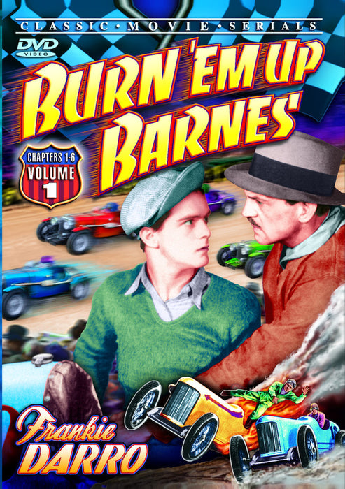 Burn 'Em Up Barnes, Volume 1 (Chapters 1-6) (MOD) (DVD Movie) - movie cover art