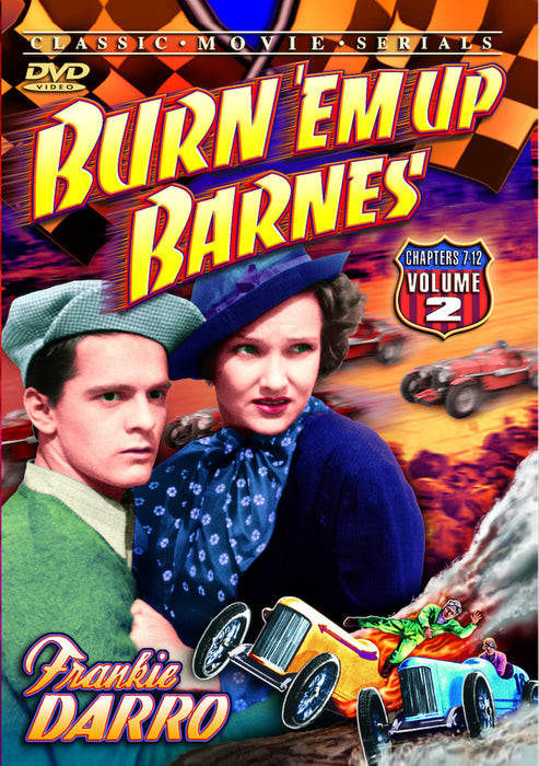 Burn 'Em Up Barnes, Volume 2 (Chapters 7-12) (MOD) (DVD Movie) - movie cover art