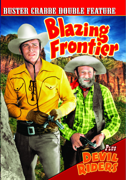 Buster Crabbe Double Feature: Blazing Frontier / Devil Riders (MOD) (DVD MOVIE)