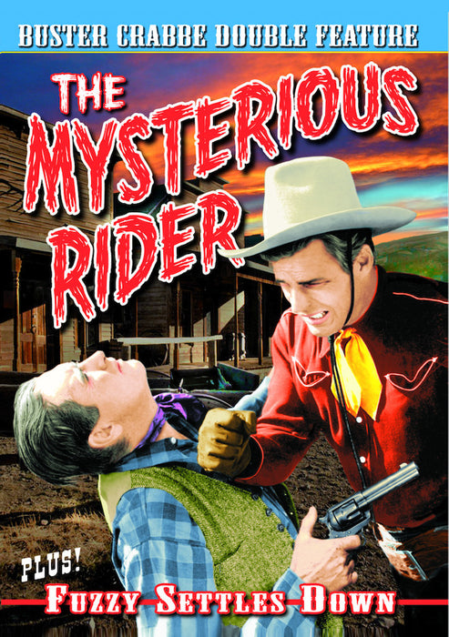 Buster Crabbe Double Feature: The Mysterious Rider (1942) / Fuzzy Sett (MOD) (DVD MOVIE)