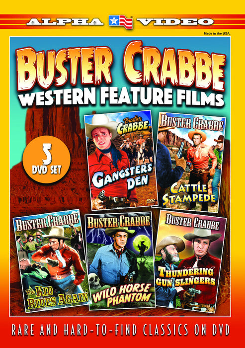 Buster Crabbe Western Feature Films (MOD) (DVD MOVIE)
