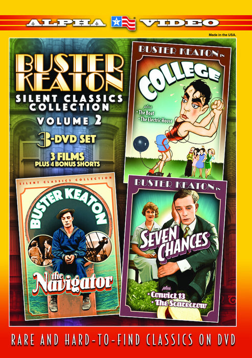 Buster Keaton Silent Classics Collection, Volume 2 (MOD) (DVD MOVIE)