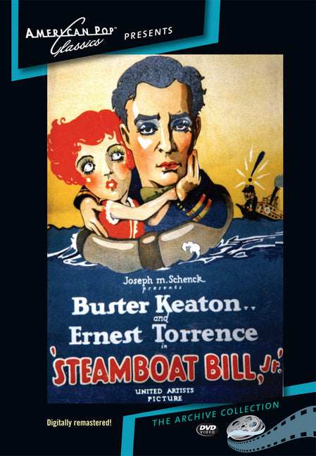 Buster Keaton: Steamboat Bill Jr. (MOD) (DVD Movie) - movie cover art
