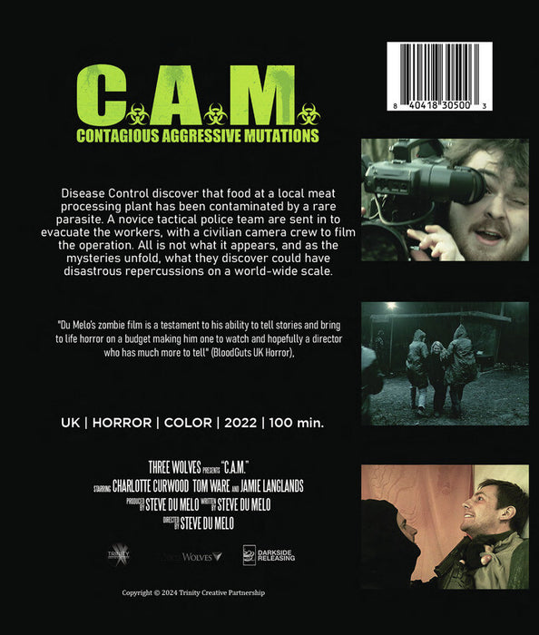 C.A.M. (MOD) (BluRay Movie) - back cover art