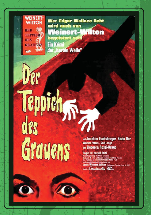 CARPET OF HORROR (aka Der Teppich des Grauens) (MOD) (DVD Movie) - movie cover art