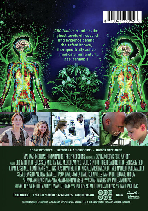CBD Nation (MOD) (DVD Movie) - back cover art