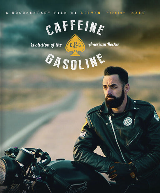 Caffeine & Gasoline: The Evolution of the American Rocker (MOD) (BluRay Movie) - movie cover art