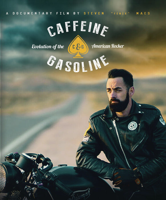 Caffeine & Gasoline: The Evolution of the American Rocker (MOD) (BluRay Movie) - movie cover art